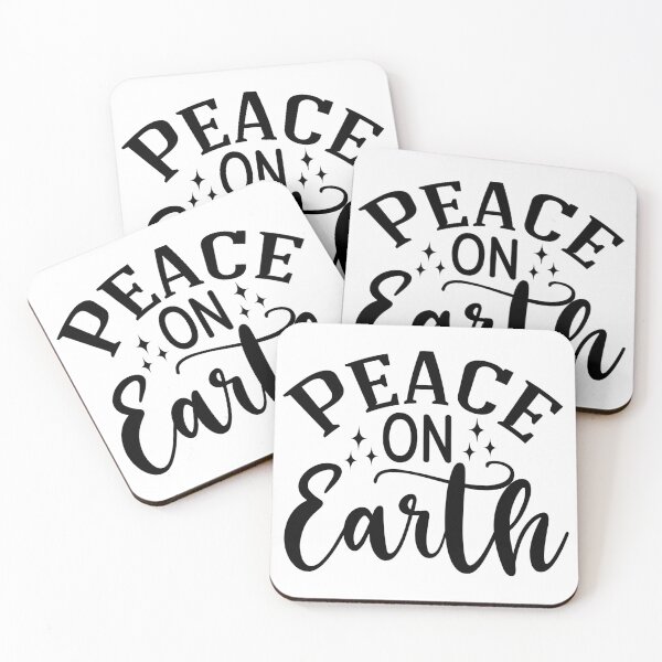Item preview, Peace On Earth Christmas - Inspirational Serene Holiday Spirit Gift designed and sold by FuzionRaptor.