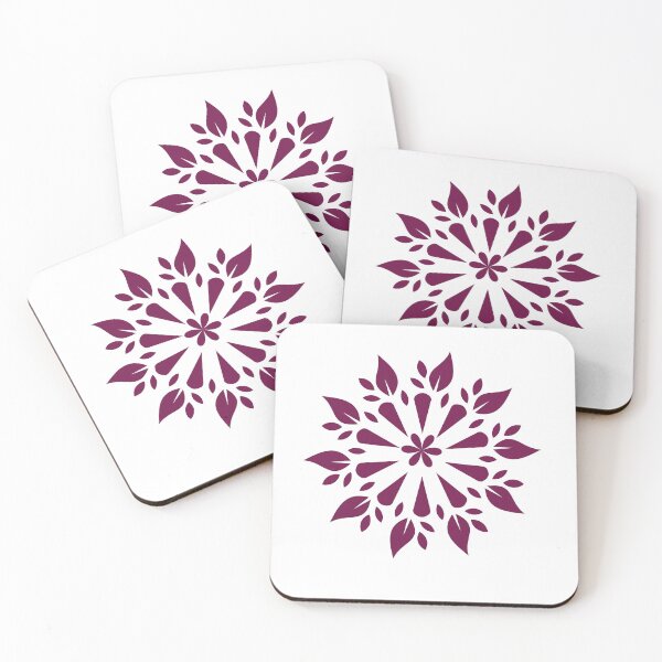 Item preview, Amethyst Radiance Geometric Floral Mandala. designed and sold by Jyoti-Quotes.