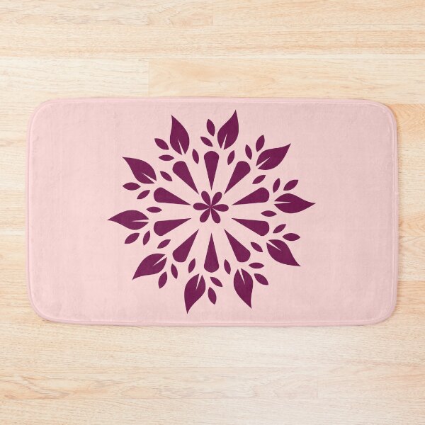 Item preview, Amethyst Radiance Geometric Floral Mandala. designed and sold by Jyoti-Quotes.