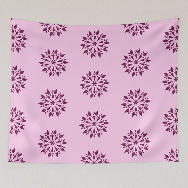 Item preview, Amethyst Radiance Geometric Floral Mandala. designed and sold by Jyoti-Quotes.