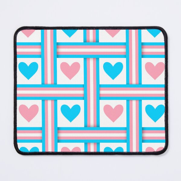 Item preview, Trans Flags and Hearts designed and sold by Don-A-Hue.
