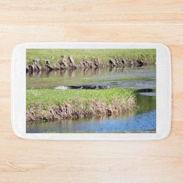 Item preview, Alligator Relaxing by a Pond designed and sold by Cynthia48.