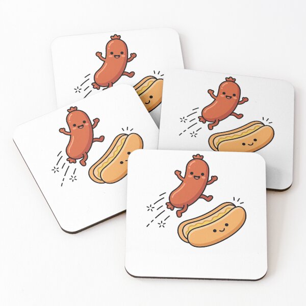 Item preview, Funny Hot Dog Sausage Bun Food Lover designed and sold by SofenArt.