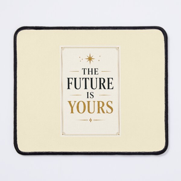 Item preview, The Future Is Yours – Graduation Inspirational Gift designed and sold by Novel Works Studio.