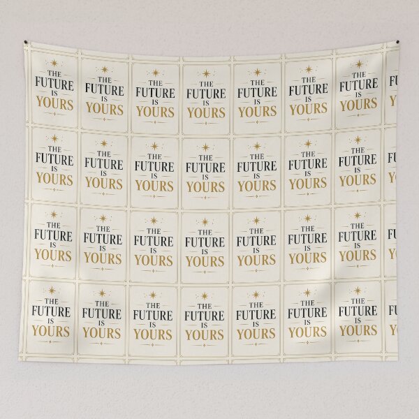 Item preview, The Future Is Yours – Graduation Inspirational Gift designed and sold by Novel Works Studio.