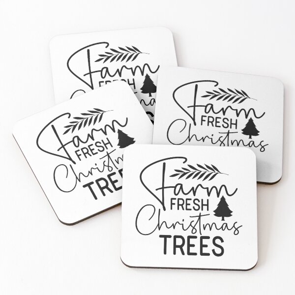 Item preview, Farm Fresh Christmas Trees - Rustic Vintage Holiday Farmhouse Gift designed and sold by FuzionRaptor.