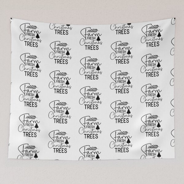 Item preview, Farm Fresh Christmas Trees - Rustic Vintage Holiday Farmhouse Gift designed and sold by FuzionRaptor.