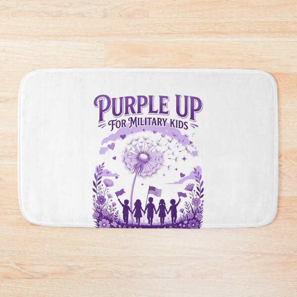 Item preview, Purple Up For Military Kids Military Child Support Family Appreciation designed and sold by SofenArt.