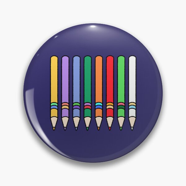 Item preview, Colorful Art Pencils Pattern - Cute Stationery Illustration designed and sold by ubborn.