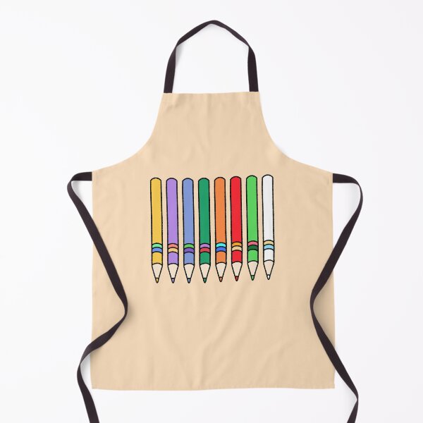 Item preview, Colorful Art Pencils Pattern - Cute Stationery Illustration designed and sold by ubborn.