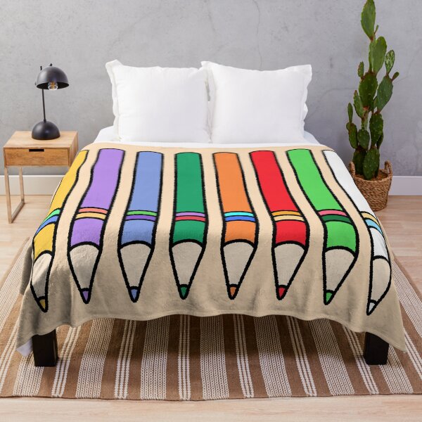 Item preview, Colorful Art Pencils Pattern - Cute Stationery Illustration designed and sold by ubborn.