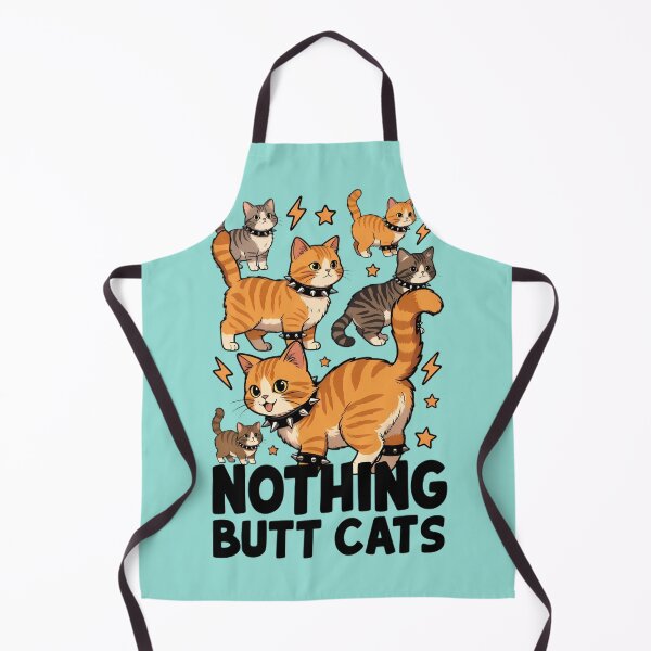 Item preview, Nothing Butt Cats Funny Cat Butt Pun designed and sold by Cat-butt-shirts.