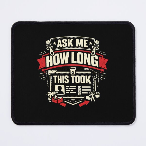 Item preview, Ask Me How Long This Took Cosplay Humor Shirt designed and sold by Fantsy-world.