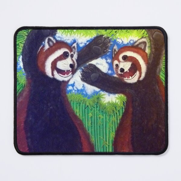 Item preview, Red Pandas amongst bamboo (not actual title) designed and sold by AbomProd.