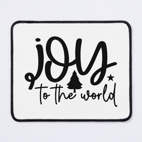 Item preview, Joy To The World Christmas - Inspirational Festive Positive Holiday Gift designed and sold by FuzionRaptor.