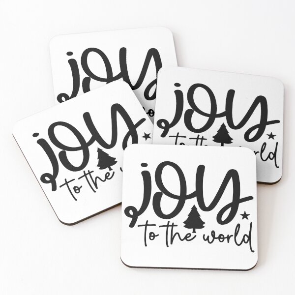 Item preview, Joy To The World Christmas - Inspirational Festive Positive Holiday Gift designed and sold by FuzionRaptor.