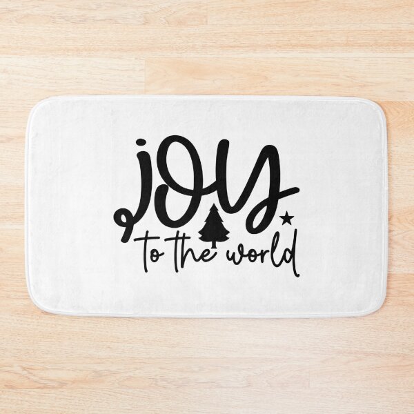 Item preview, Joy To The World Christmas - Inspirational Festive Positive Holiday Gift designed and sold by FuzionRaptor.