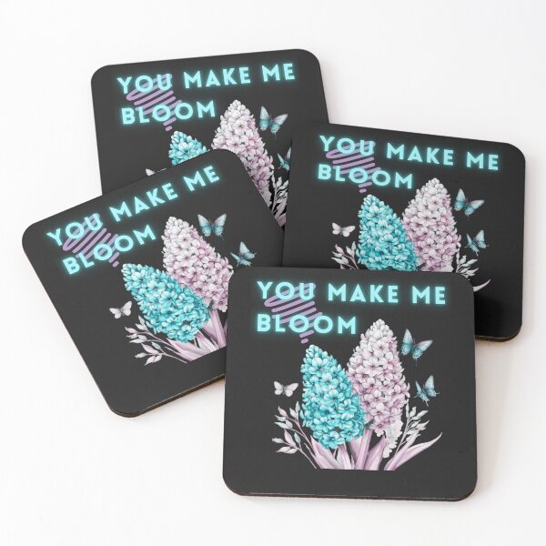 Item preview, You Make Me Bloom | Pastel Hyacinth & Butterfly Aesthetic  designed and sold by Aquarius-club.