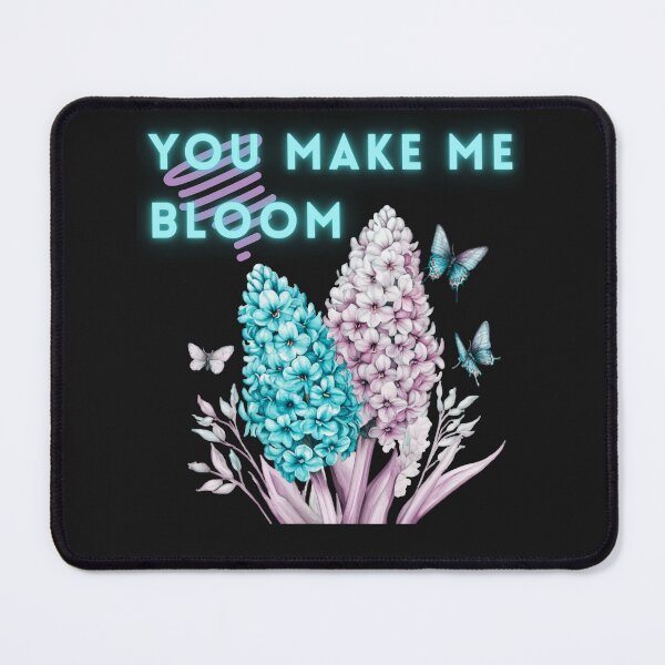 Item preview, You Make Me Bloom | Pastel Hyacinth & Butterfly Aesthetic designed and sold by Aquarius-club.