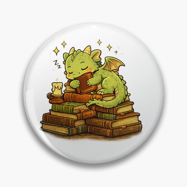 Item preview, Baby Dragon Reading Books Fantasy Bookworm Book Dragon Lover Gift designed and sold by Ora-kuro.