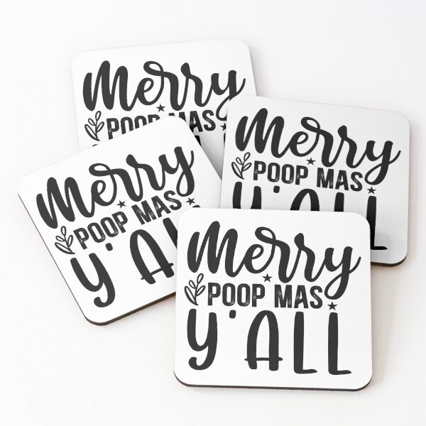 Item preview, Merry Poop Mas Yall Funny - Rude Humorous Festive Holiday Gift designed and sold by FuzionRaptor.