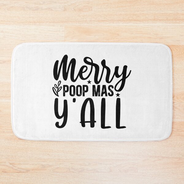Item preview, Merry Poop Mas Yall Funny - Rude Humorous Festive Holiday Gift designed and sold by FuzionRaptor.