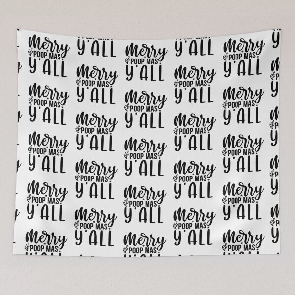 Item preview, Merry Poop Mas Yall Funny - Rude Humorous Festive Holiday Gift designed and sold by FuzionRaptor.
