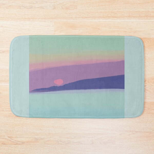 Item preview, Sunset over a foggy river (A) designed and sold by AndrewArtio.
