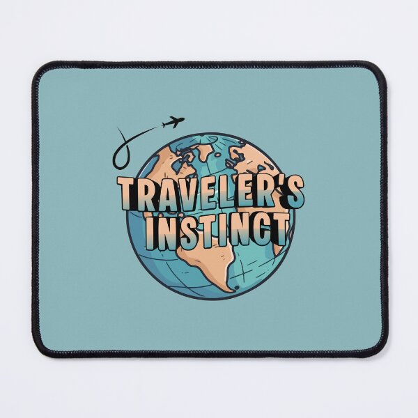 Item preview, traveler's instinct - traveler's lifestyle designed and sold by CypisDesign.