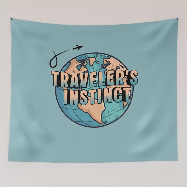 Item preview, traveler's instinct - traveler's lifestyle designed and sold by CypisDesign.