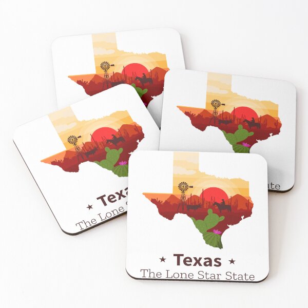 Item preview, Texas Lone Star Sunset designed and sold by Farmon52nd.