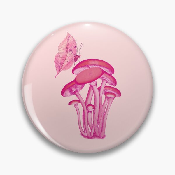 Item preview, Mushroom Butterfly Scene designed and sold by Tattoosbyem.