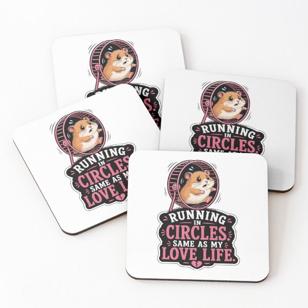 Item preview, Funny Hamster Sticker Dating Humor Single Girl Gift designed and sold by Gentlestate.