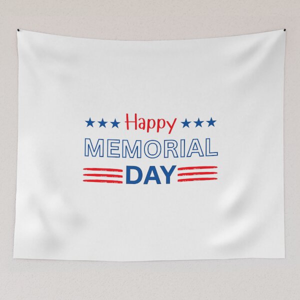 Item preview, USA Happy Memorial Day  designed and sold by Thread&Fable.