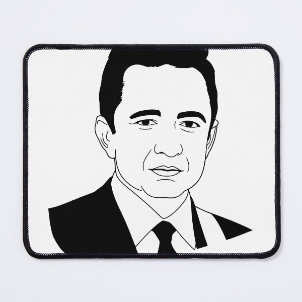 Item preview, Johnny cash face designed and sold by Brexmore3.