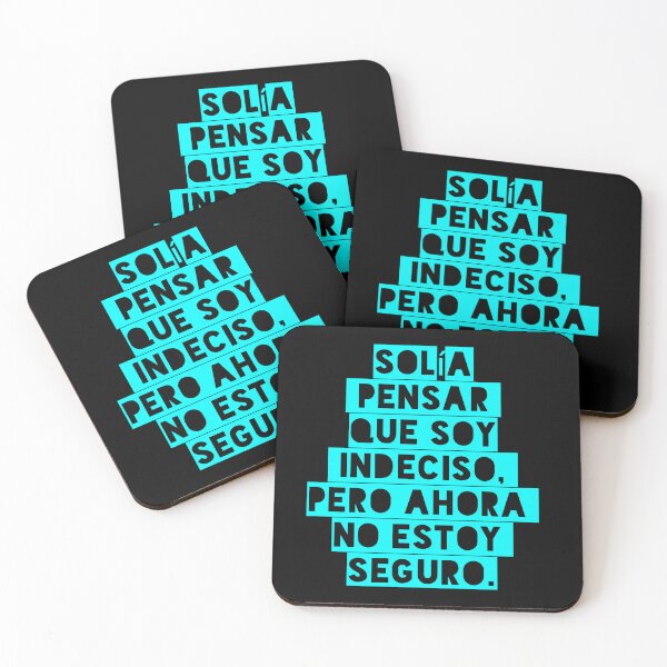 Item preview, Solía pensar que era indeciso... designed and sold by JALNERVION SHOP.