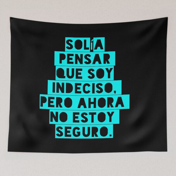 Item preview, Solía pensar que... designed and sold by JALNERVION SHOP.