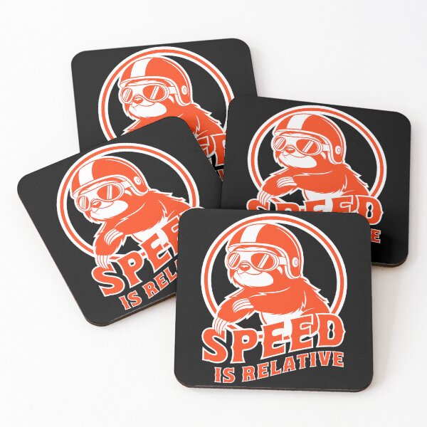 Item preview, Speed Is Relative Sloth designed and sold by SignumShop.