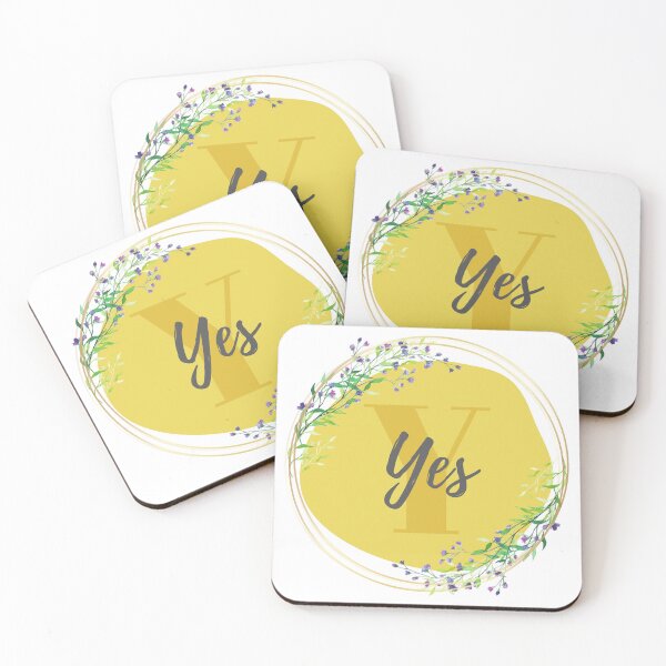 Item preview, Letter Y Yes Minimalist Botanical Alphabet Modern Sanctuary designed and sold by lifeblessbeyond.