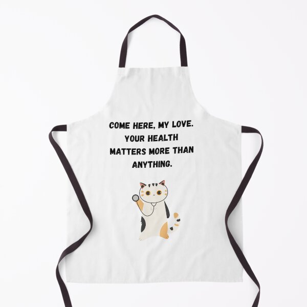 Aperçu de l'œuvre Cute Cat Doctor - Health Matters Encouragement créée et vendue par PeplumiArt.