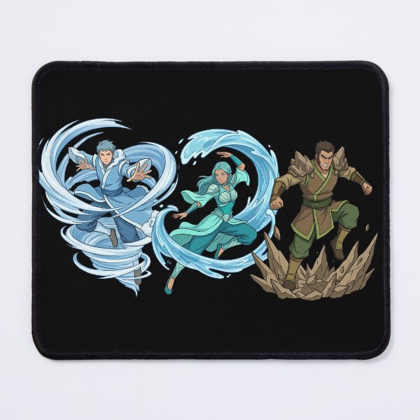 Item preview, Elemental Benders Anime Warrior Squad designed and sold by LYZ7VANI.