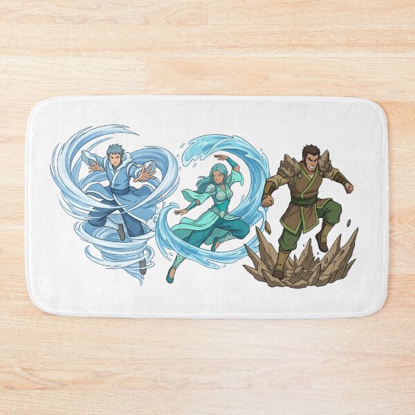 Item preview, Elemental Benders Anime Warrior Squad designed and sold by LYZ7VANI.
