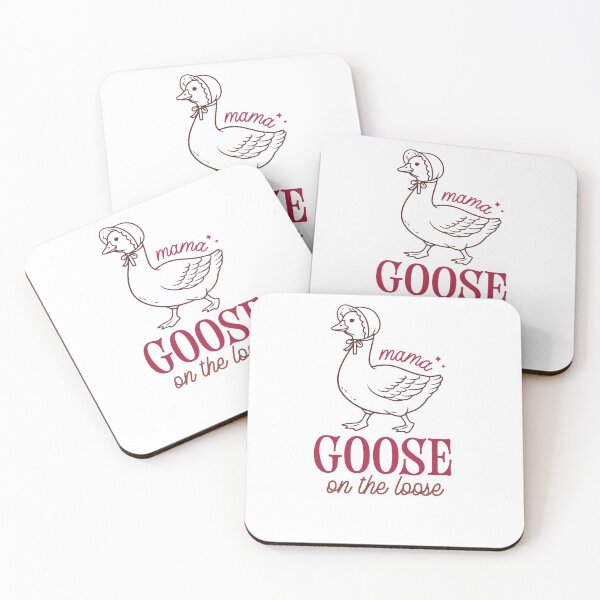 Item preview, Mama Goose On The Loose Funny Motherhood Goose designed and sold by krystalRomanart.