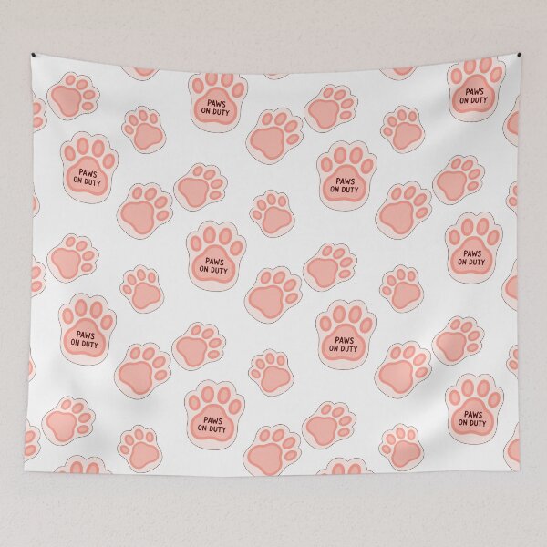 Item preview, The Feline Supervisor – Paws On Duty designed and sold by MalisoStickers.