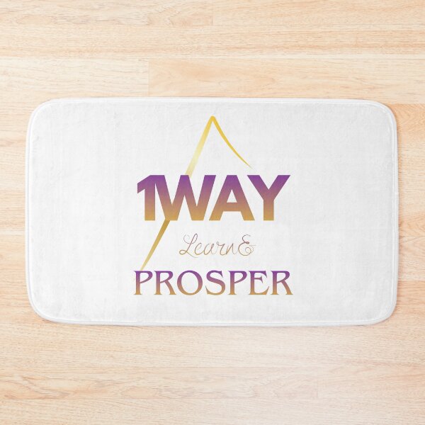 Item preview, 1Way Learn & Prosper - Gold & Purple Edition Logo designed and sold by 1WayLearn.