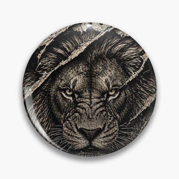 Item preview, Founder Forged By Pressure Lion Industrial Grit Mindset Art Print designed and sold by SavannaStrikes.