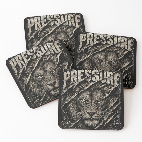 Item preview, Founder Forged By Pressure Lion Industrial Grit Mindset Art Print designed and sold by SavannaStrikes.