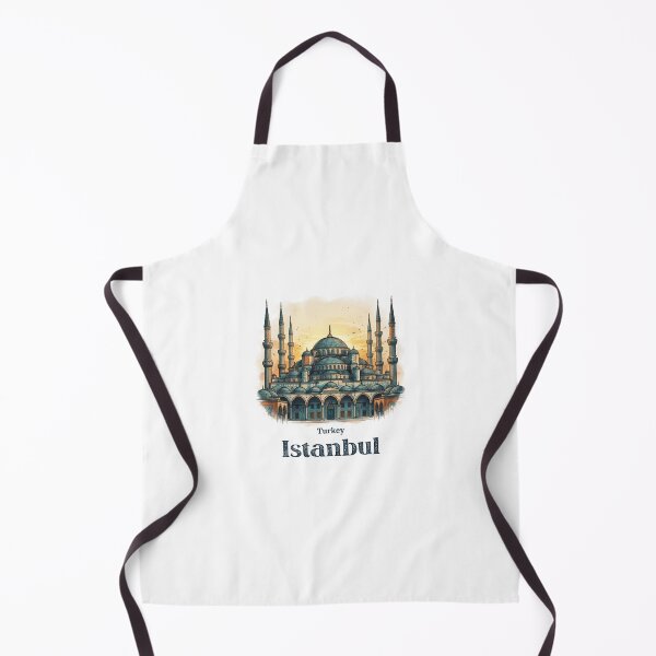 Item preview, Istanbul Travel Watercolor Vintage Poster Art designed and sold by Inkworksbyshery.