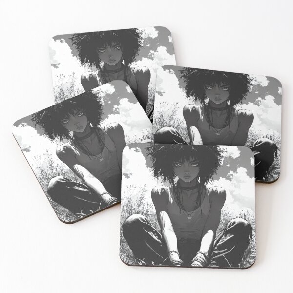 Item preview, The Rebel in the Meadow: High-Contrast Noir designed and sold by Banal25.