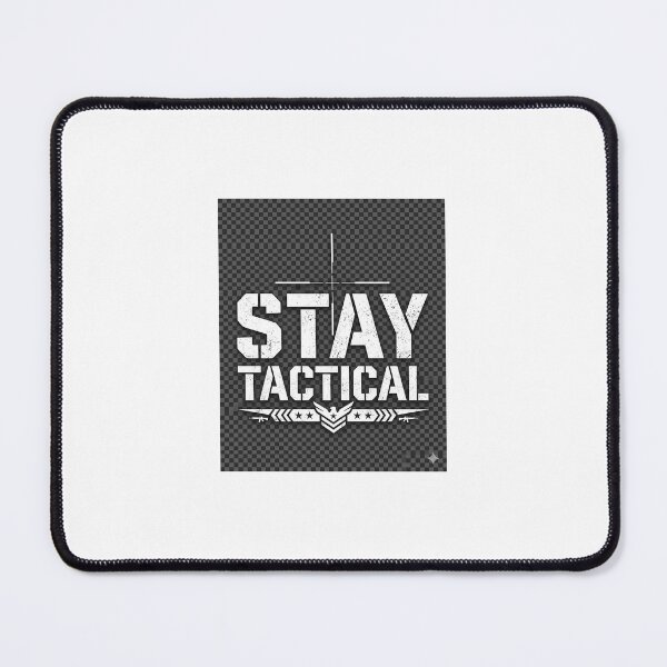Item preview, Stay Tactical Crosshair Military Logo Design designed and sold by DarioTactical.